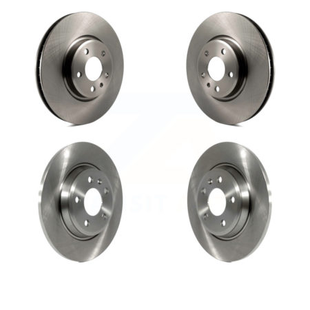 Front Rear Disc Brake Rotors Kit For Audi Q5 A4 A5 Quattro allroad A6 K8-101596