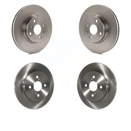 Front Rear Disc Brake Rotors Kit For Toyota Yaris K8-101604