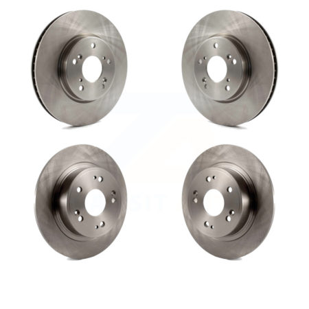 Front Rear Disc Brake Rotors Kit For Honda Accord K8-101613