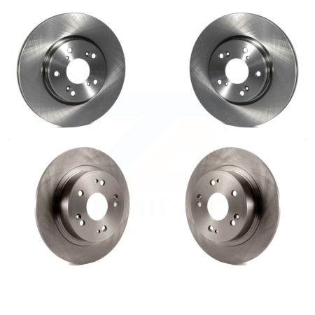 Front Rear Disc Brake Rotors Kit For Honda Accord HR-V K8-101614