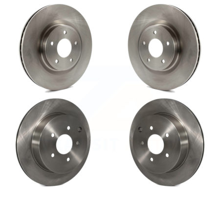 Front Rear Disc Brake Rotors Kit For Nissan INFINITI Pathfinder Murano QX60 Q50 JX35 Q60 K8-101619
