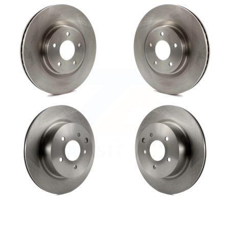 Front Rear Disc Brake Rotors Kit For INFINITI QX50 Nissan Z K8-101620