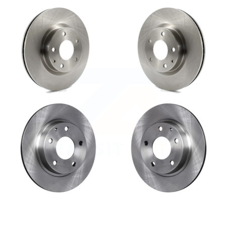 Front Rear Disc Brake Rotors Kit For Mazda 3 CX-3 Sport K8-101627