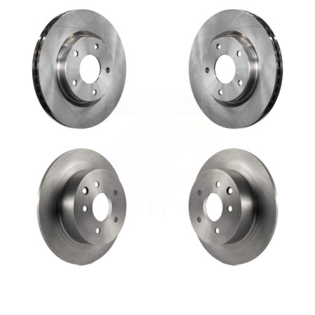 Front Rear Disc Brake Rotors Kit For Nissan Sentra K8-101629