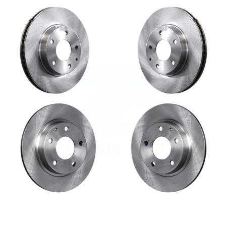 Front Rear Disc Brake Rotors Kit For Mazda 3 CX-3 Sport K8-101630