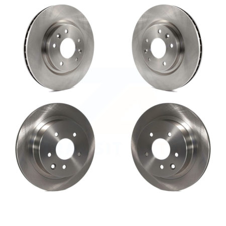 Front Rear Disc Brake Rotors Kit For Nissan Rogue Sport LEAF Qashqai K8-101633