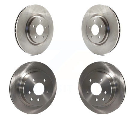 Front Rear Disc Brake Rotors Kit For Nissan Rogue K8-101635