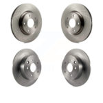 Front Rear Disc Brake Rotors Kit For Nissan Altima K8-101636