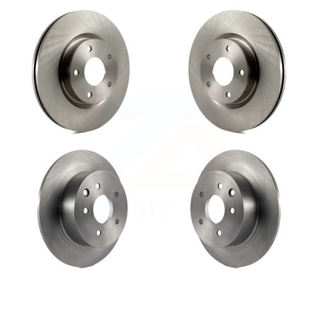 Front Rear Disc Brake Rotors Kit For Nissan Altima K8-101636