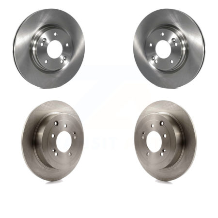 Front Rear Disc Brake Rotors Kit For Hyundai Tucson Kia Sportage K8-101642