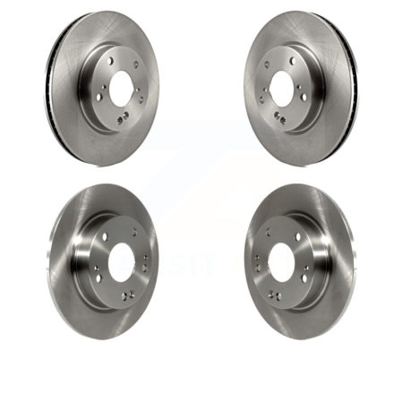 Front Rear Disc Brake Rotors Kit For Honda Civic Insight K8-101644