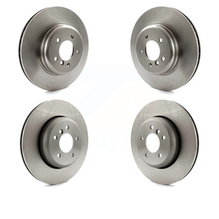 Front Rear Disc Brake Rotors Kit For BMW 650i 535i 550i 645Ci 545i K8-101657