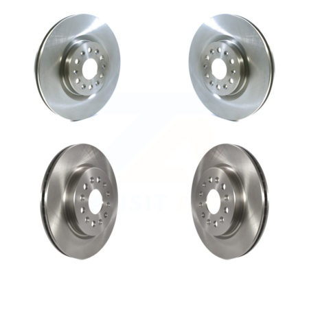 Front Rear Disc Brake Rotors Kit For Cadillac XT5 Buick Enclave XT6 K8-101658