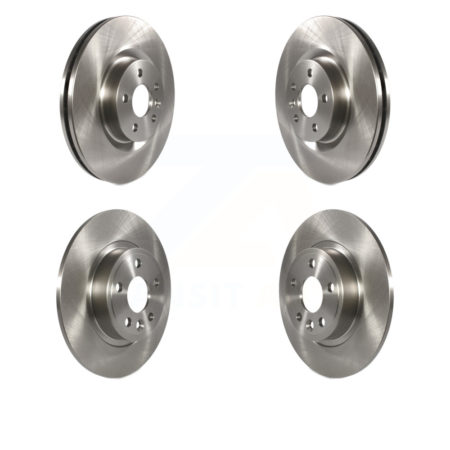 Front Rear Disc Brake Rotors Kit For Land Rover Discovery Sport Jaguar E-Pace K8-101659