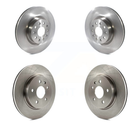 Front Rear Disc Brake Rotors Kit For Cadillac CT6 Chevrolet CT5 Camaro K8-101667