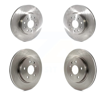 Front Rear Disc Brake Rotors Kit For Chevrolet Camaro Cadillac CT5 K8-101670