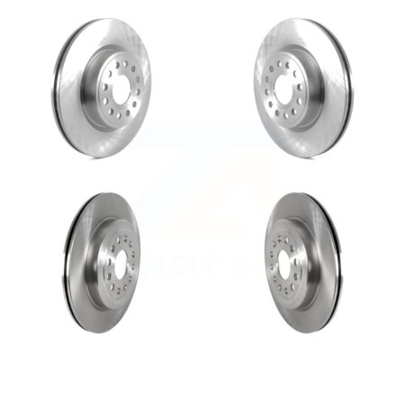 Front Rear Disc Brake Rotors Kit For Ram 1500 K8-101683