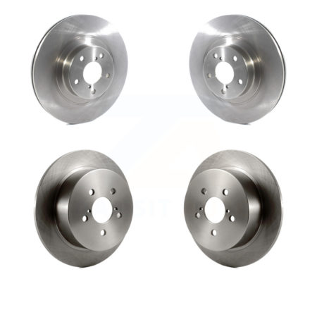 Front Rear Disc Brake Rotors Kit For Subaru Outback Legacy With 292mm Diameter Rotor K8-101688