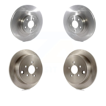 Front Rear Disc Brake Rotors Kit For Subaru Outback Impreza Forester Legacy K8-101689