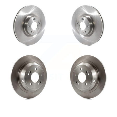 Front Rear Disc Brake Rotors Kit For Hyundai Genesis G80 Kia K900 K8-101700