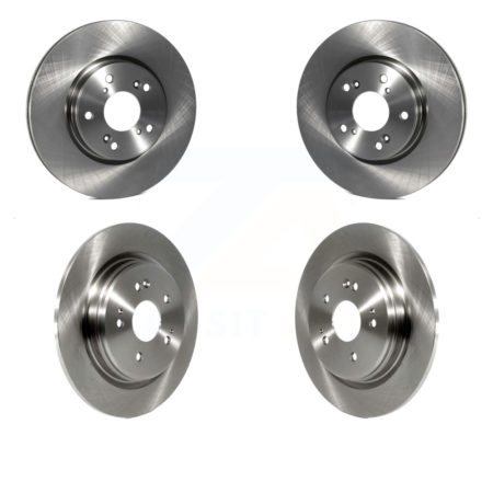Front Rear Disc Brake Rotors Kit For 2020 Honda CR-V 2.0L K8-101706