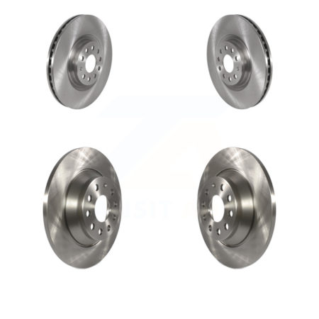 Front Rear Disc Brake Rotors Kit For Volkswagen Tiguan Jetta K8-101711