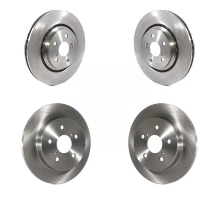 Front Rear Disc Brake Rotors Kit For Toyota Camry Avalon TRD K8-101714