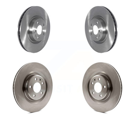 Front Rear Disc Brake Rotors Kit For Audi Q5 A5 Quattro A4 A6 Sportback allroad K8-101722