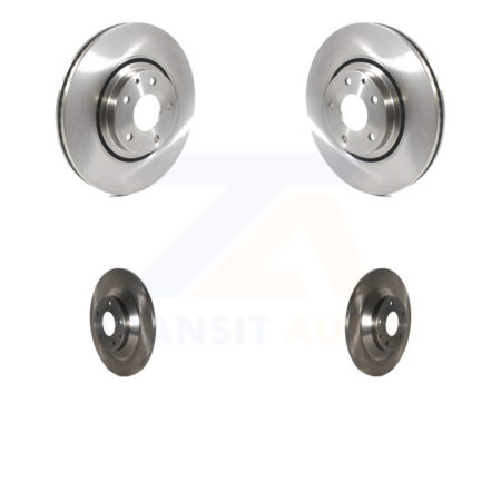 Front Rear Disc Brake Rotors Kit For 2019-2022 Mazda CX-5 Turbocharged K8-101725