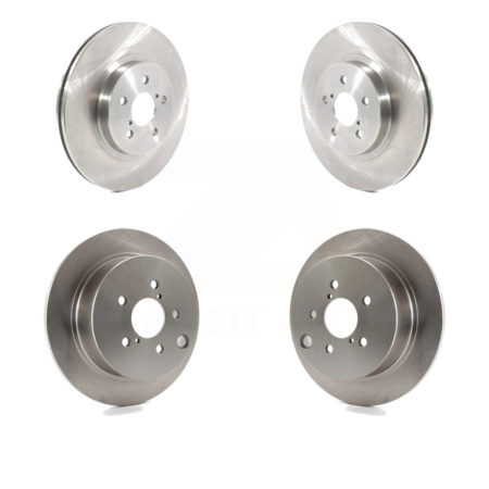 Front Rear Disc Brake Rotors Kit For Subaru Crosstrek Impreza K8-101736
