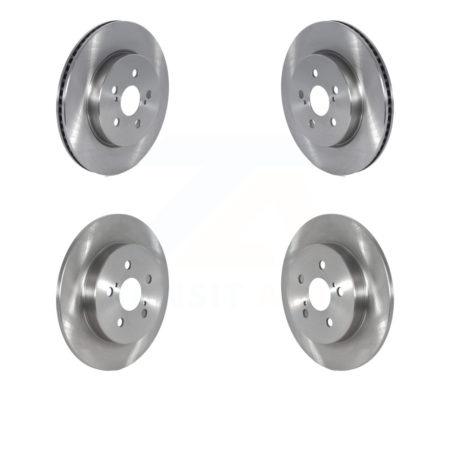 Front Rear Disc Brake Rotors Kit For Toyota Corolla K8-101739