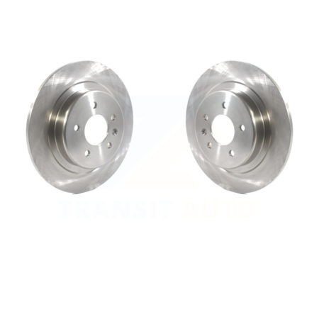 Rear Disc Brake Rotors Pair For 2016-2018 Buick Envision With 315mm Diameter Rotor K8-101777