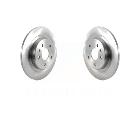 Rear Disc Brake Rotors Pair For 2019-2020 Buick Envision With 315mm Diameter Rotor K8-101778