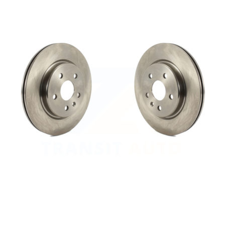 Rear Disc Brake Rotors Pair For Cadillac XT4 Buick Envision K8-101780