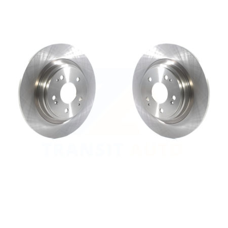 Rear Disc Brake Rotors Pair For 2017-2020 Acura MDX K8-101791