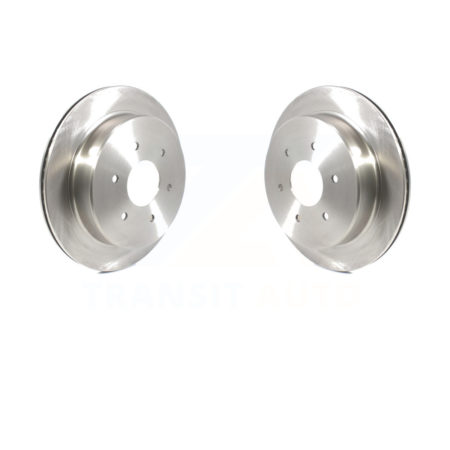 Rear Disc Brake Rotors Pair For 2017-2022 Nissan TITAN K8-101792