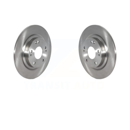 Rear Disc Brake Rotors Pair For 2017-2020 Honda Civic Si K8-101797