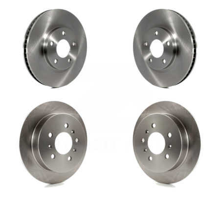 Front Rear Disc Brake Rotors Kit For Chevrolet Impala Monte Carlo Oldsmobile Intrigue K8-101806