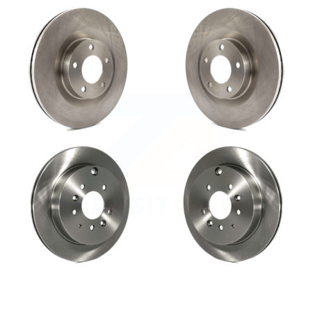 Front Rear Disc Brake Rotors Kit For Ford Edge Lincoln MKX K8-101811