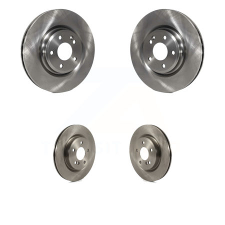 Front Rear Disc Brake Rotors Kit For Mercedes-Benz CLA250 GLA250 INFINITI QX30 K8-101813