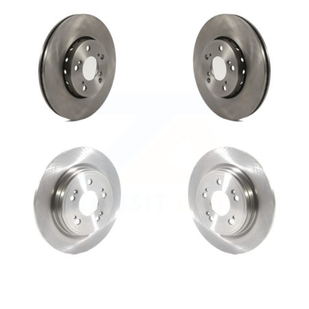 Front Rear Disc Brake Rotors Kit For Acura RLX K8-101816