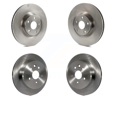 Front Rear Disc Brake Rotors Kit For Lexus GS350 IS350 GS450h GS460 K8-101824