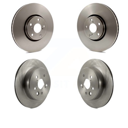 Front Rear Disc Brake Rotors Kit For Lexus IS200t GS350 IS300 IS350 K8-101827