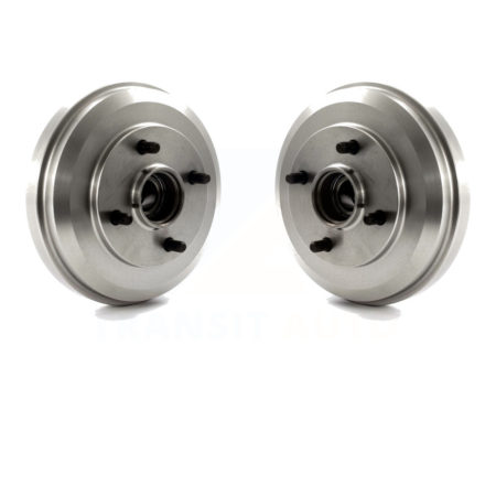 Rear Brake Drums Pair For 2009-2011 Ford Focus K8-101910