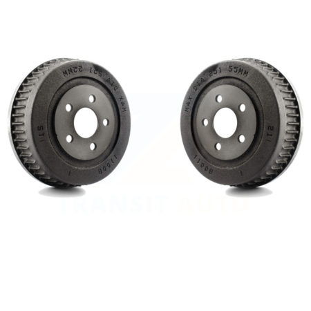 Rear Brake Drums Pair For 1995-2003 Ford Windstar Drum rear brakes K8-101953