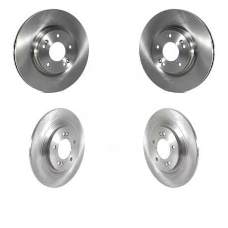 Front Rear Disc Brake Rotors Kit For Kia Niro EV Hyundai Kona Electric K8-102234