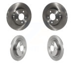 Front Rear Brake Rotors Kit For 14 Mini Cooper With 280mm Diameter Rotor 5 Lug Wheels K8-102240