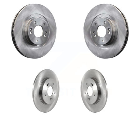 Front Rear Disc Brake Rotors Kit For 2019-2020 Hyundai Santa Fe K8-102242