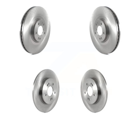 Front Rear Disc Brake Rotors Kit For Kia Telluride Hyundai Palisade K8-102243