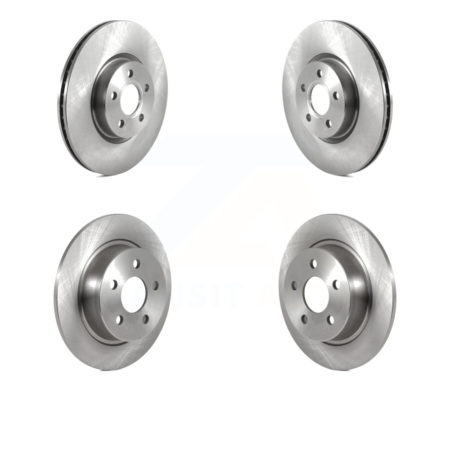 Front Rear Disc Brake Rotors Kit For Ford Transit Connect K8-102245